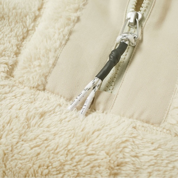 Rag & Bone Logan Sherpa Quarter zip pullover - Picture 4 of 15